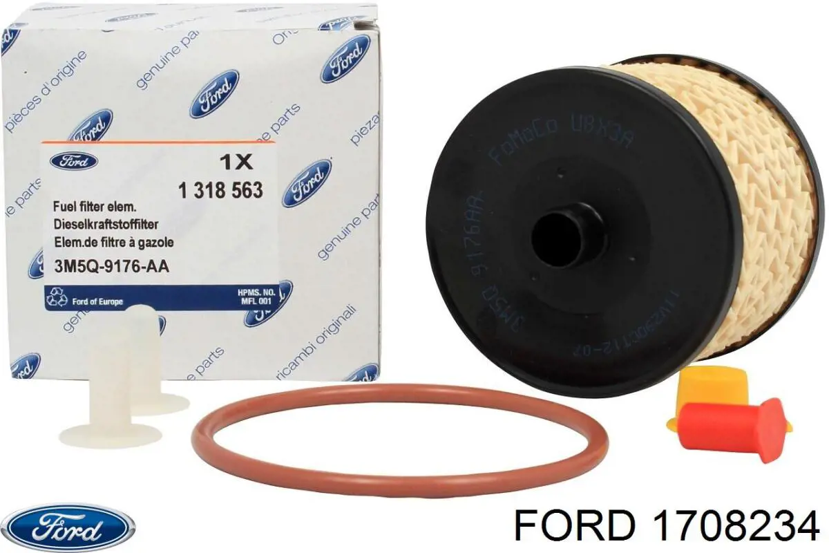 Трубка топливная, обратная от форсунок Ford 1708234 цена, от 30.05 USD