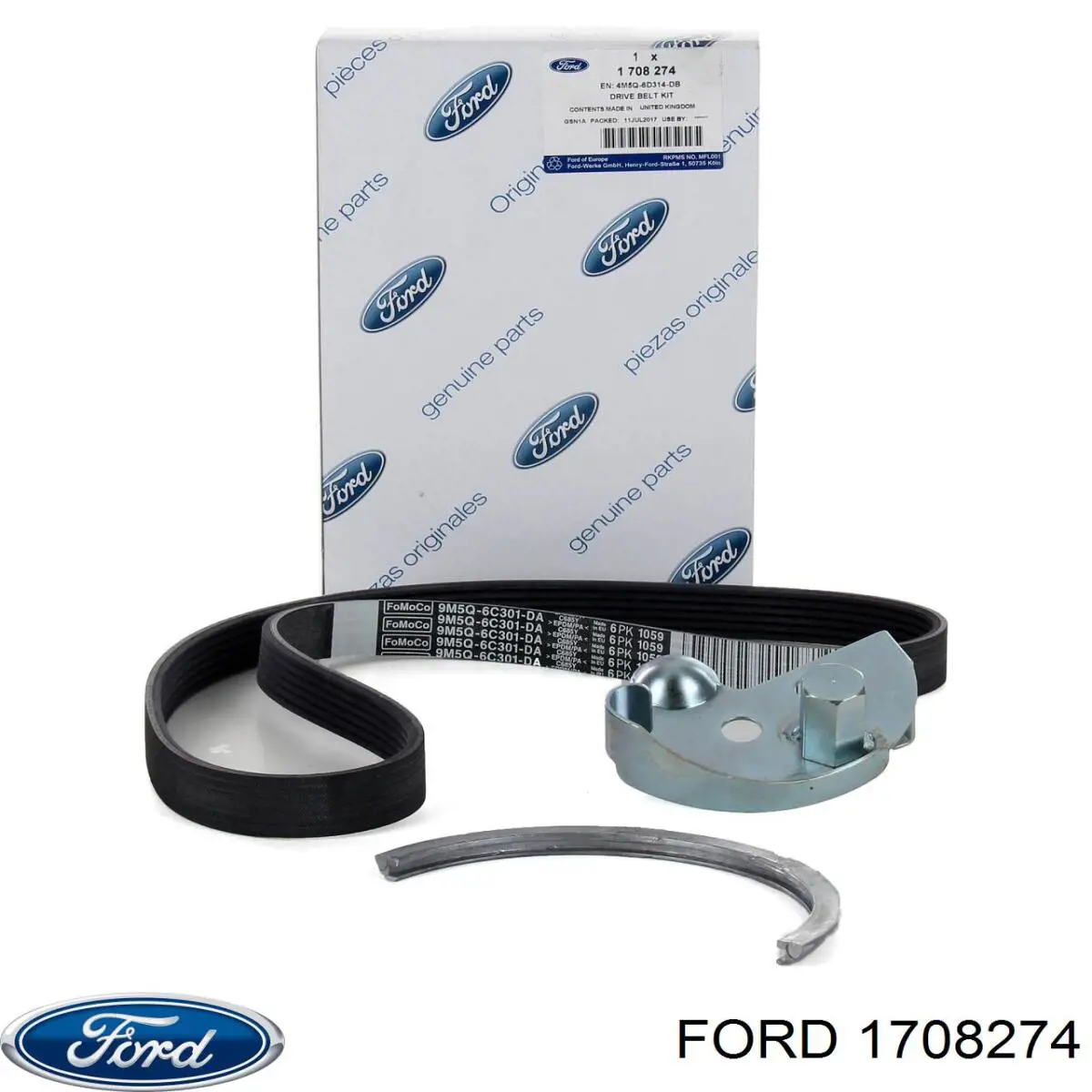 1708274 Ford Ремень приводной, комплект