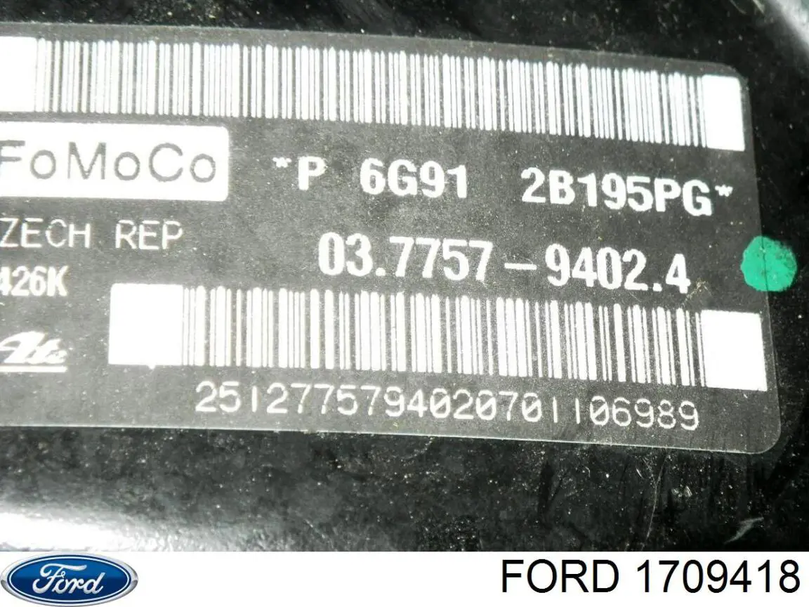 Вакуумник Ford 1709418 цена, от 42.58 USD