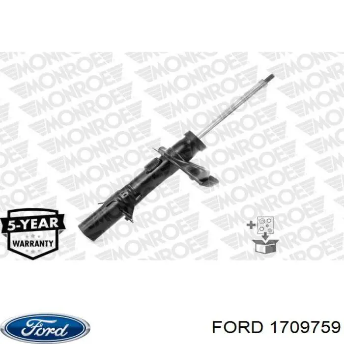 Амортизатор передний левый 1709759 Ford