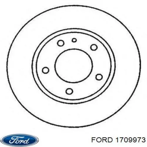 Фонарь задний левый, внутренний Ford 1709973 цена, от 112.31 USD