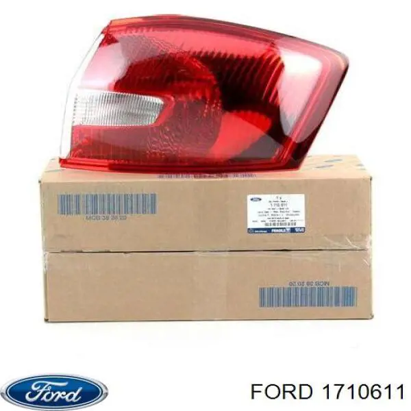 Lanterna traseira direita externa para Ford Kuga (CBV)