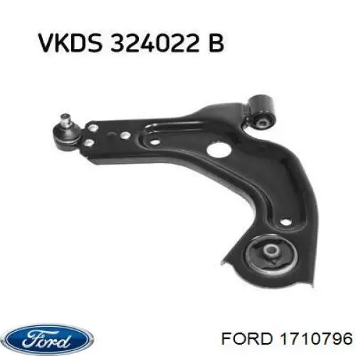 Купить 1710796 Ford Рычаг передней подвески левый