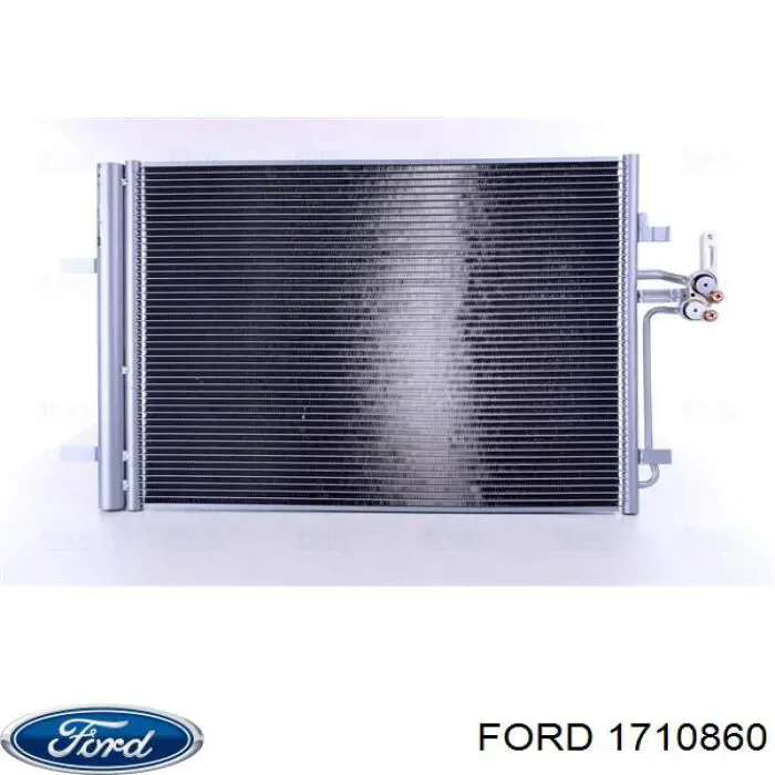1710860 Ford радиатор кондиционера