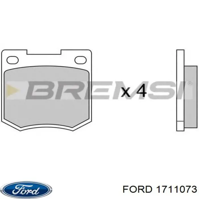Купить 1711073 Ford Установочная панель передняя
