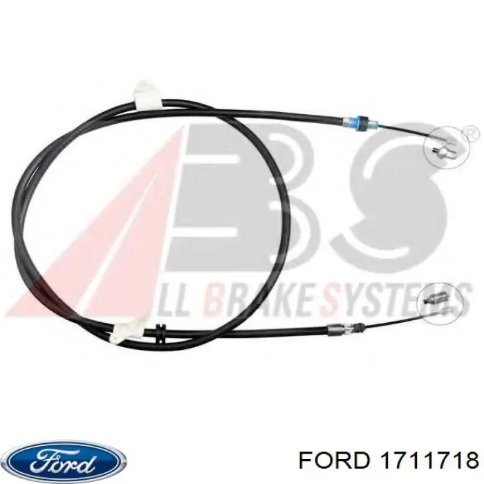 Трос стояночного тормоза задний правый Ford 1711718 цена, от 22.26 USD