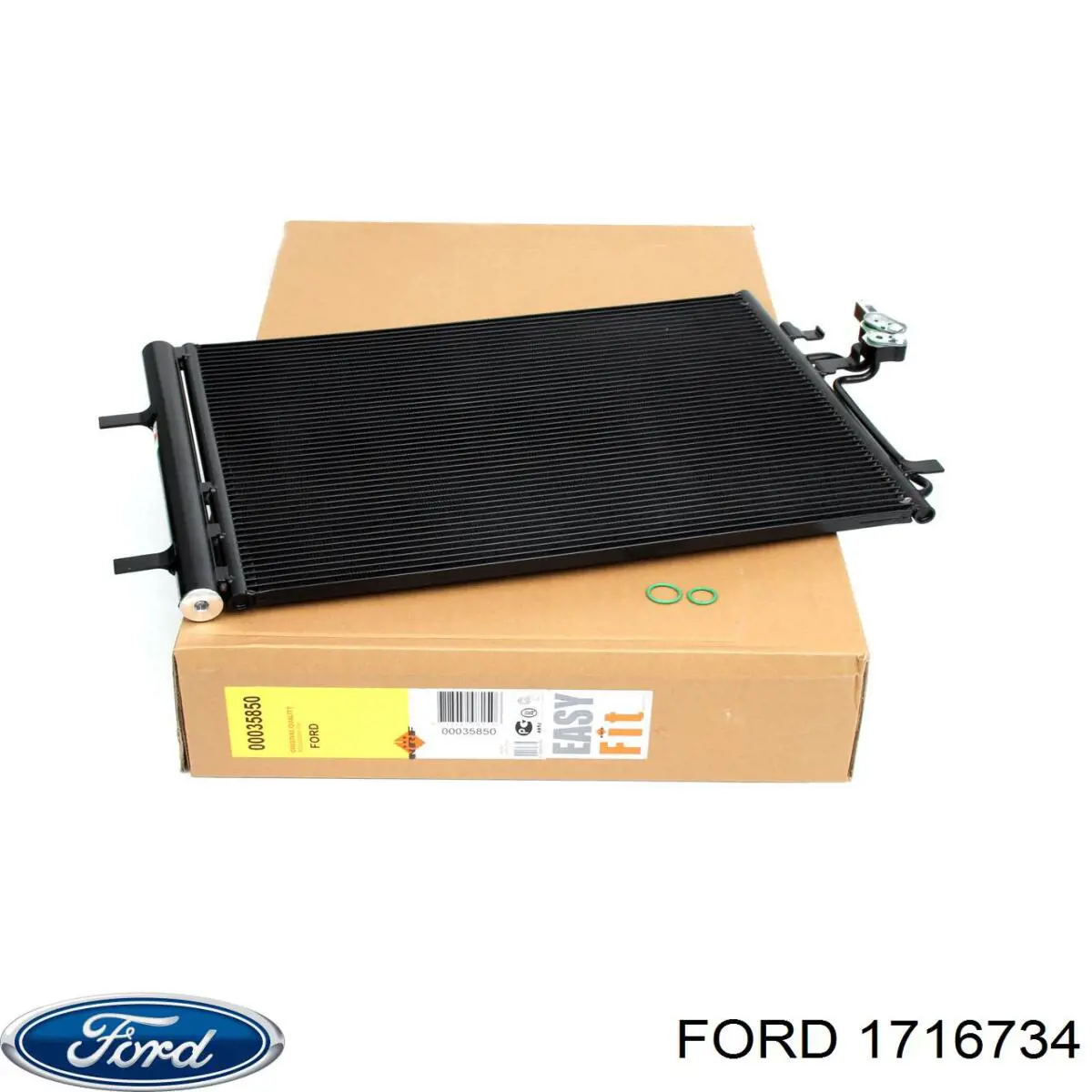 1716734 Ford радиатор кондиционера