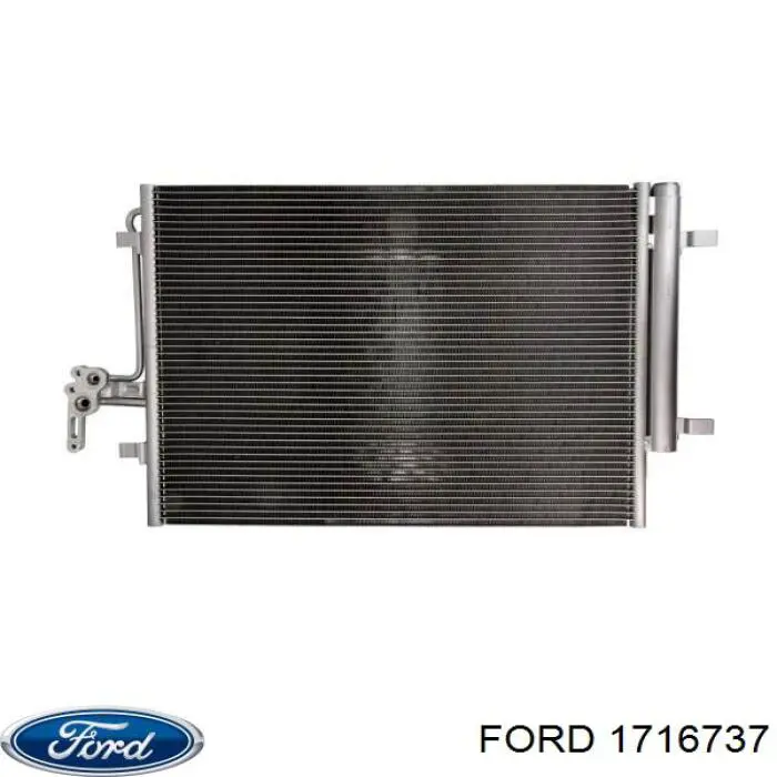 1716737 Ford радиатор кондиционера