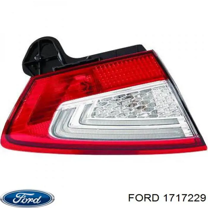 1717229 Ford фонарь задний левый внутренний