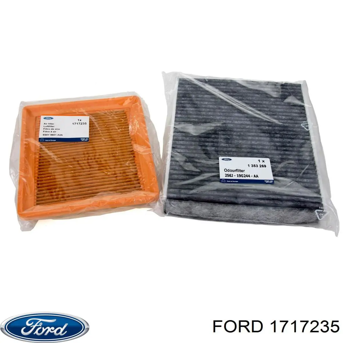 Купить 1717235 Ford Автомобильный фильтр воздуха