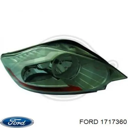 Купить 1717360 Ford Фара основная правая