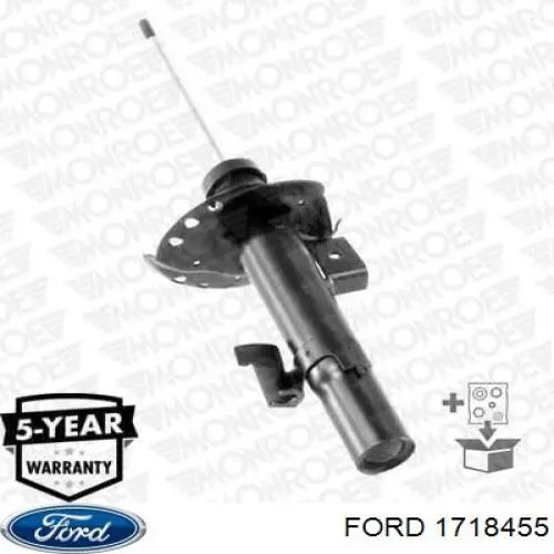 Купить 1718455 Ford Амортизатор подвески передний правый