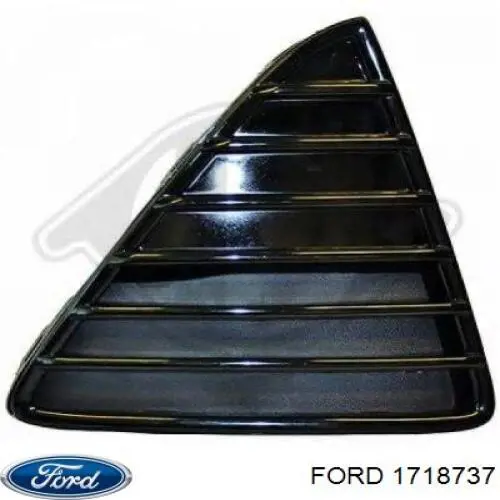 1718737 Ford Решетка бампера переднего левая