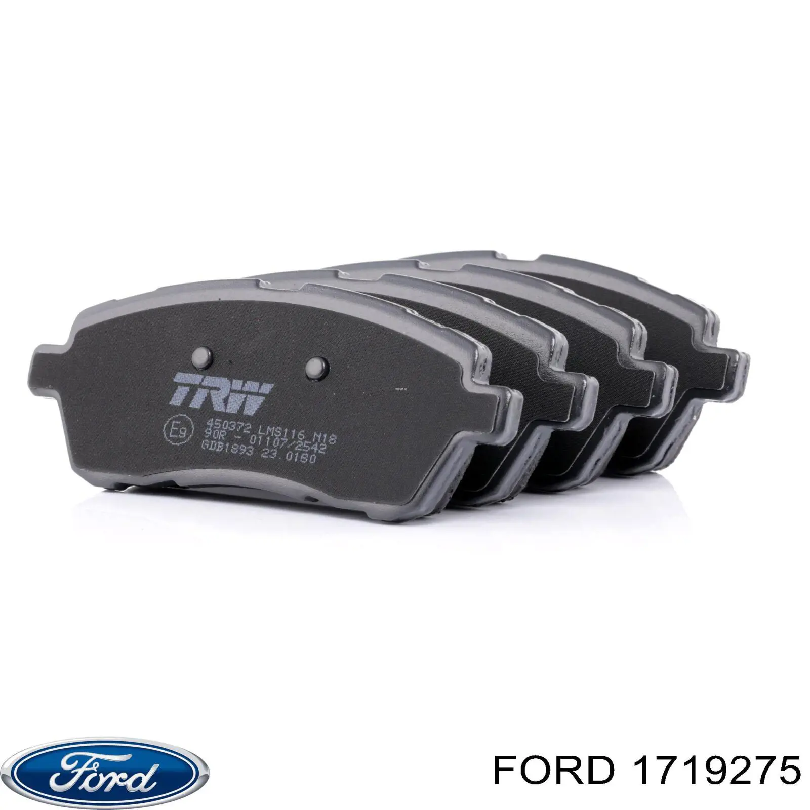 Купить 1719275 Ford Колодки тормозные