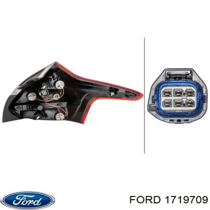Купить 1719709 Ford Левый стоп