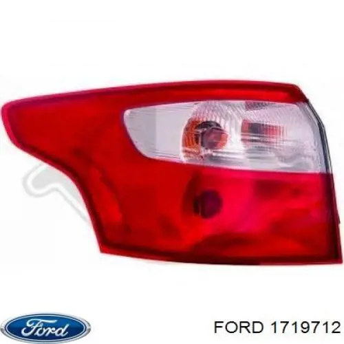 1719712 Ford фонарь задний левый внешний