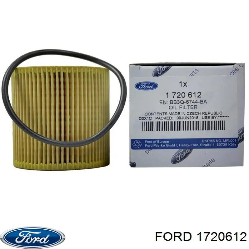 Фильтр очистки масла центробежный Ford 1720612 цена, от 13.04 USD