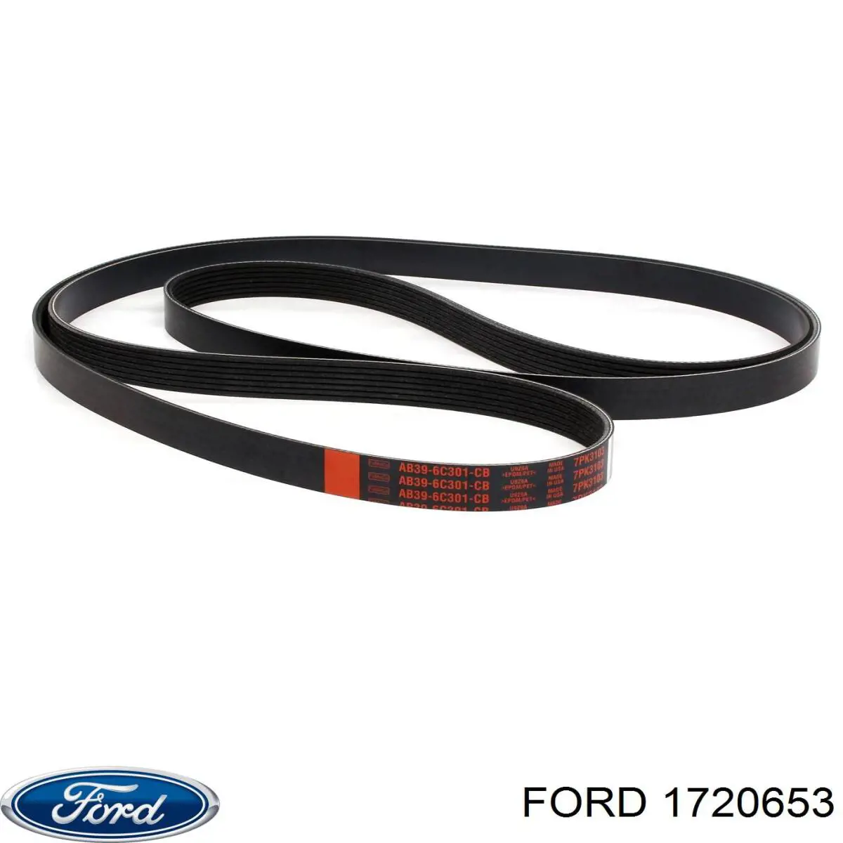 1720653 Ford Поликлиновый ремень