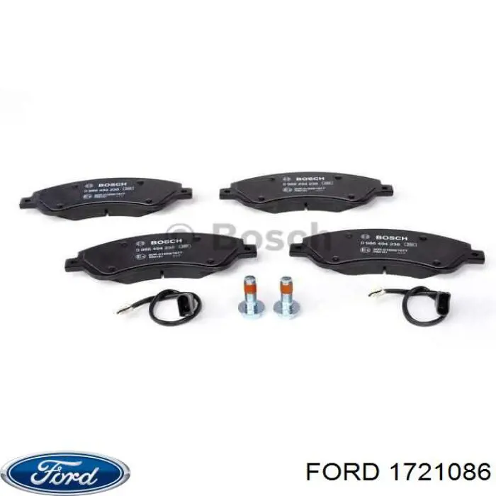 1721086 Ford Колодки передние