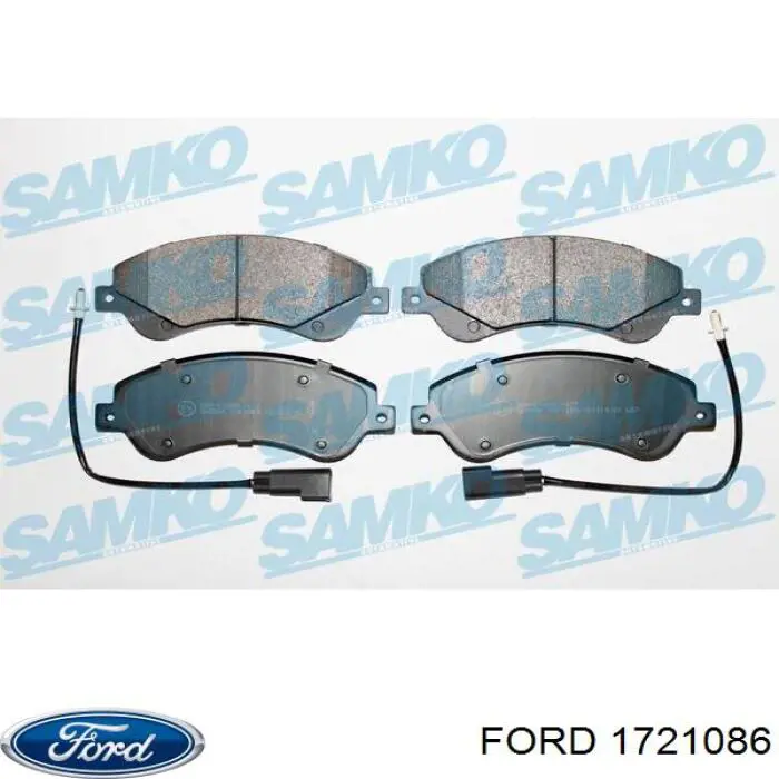Тормозные колодки Ford 1721086
