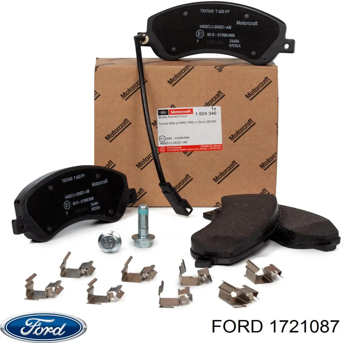 Колодки Ford 1721087 цена, от 24.44 USD