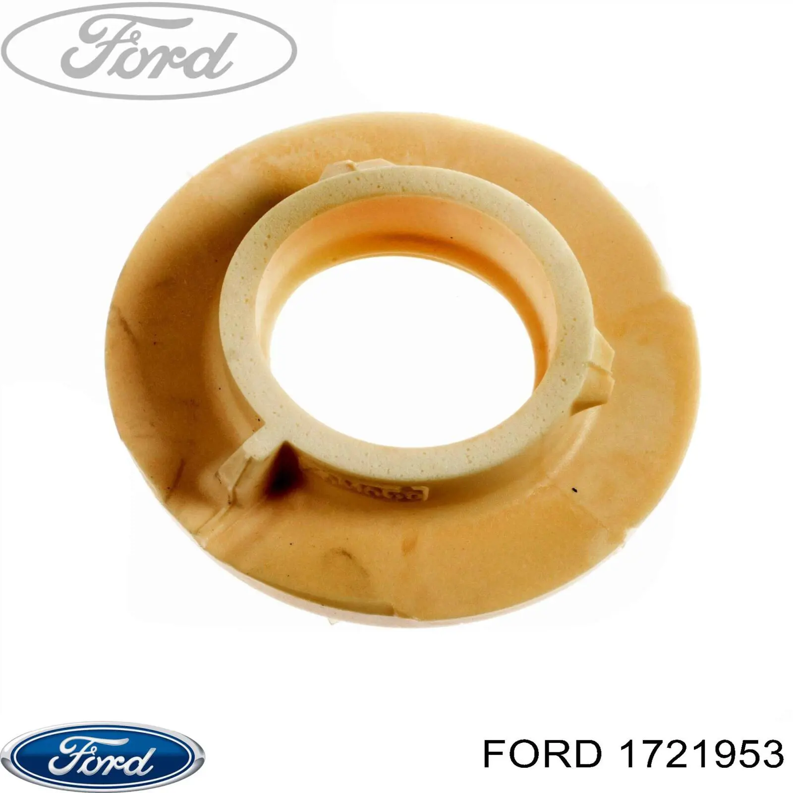 1721953 Ford проставка (резиновое кольцо пружины задней)