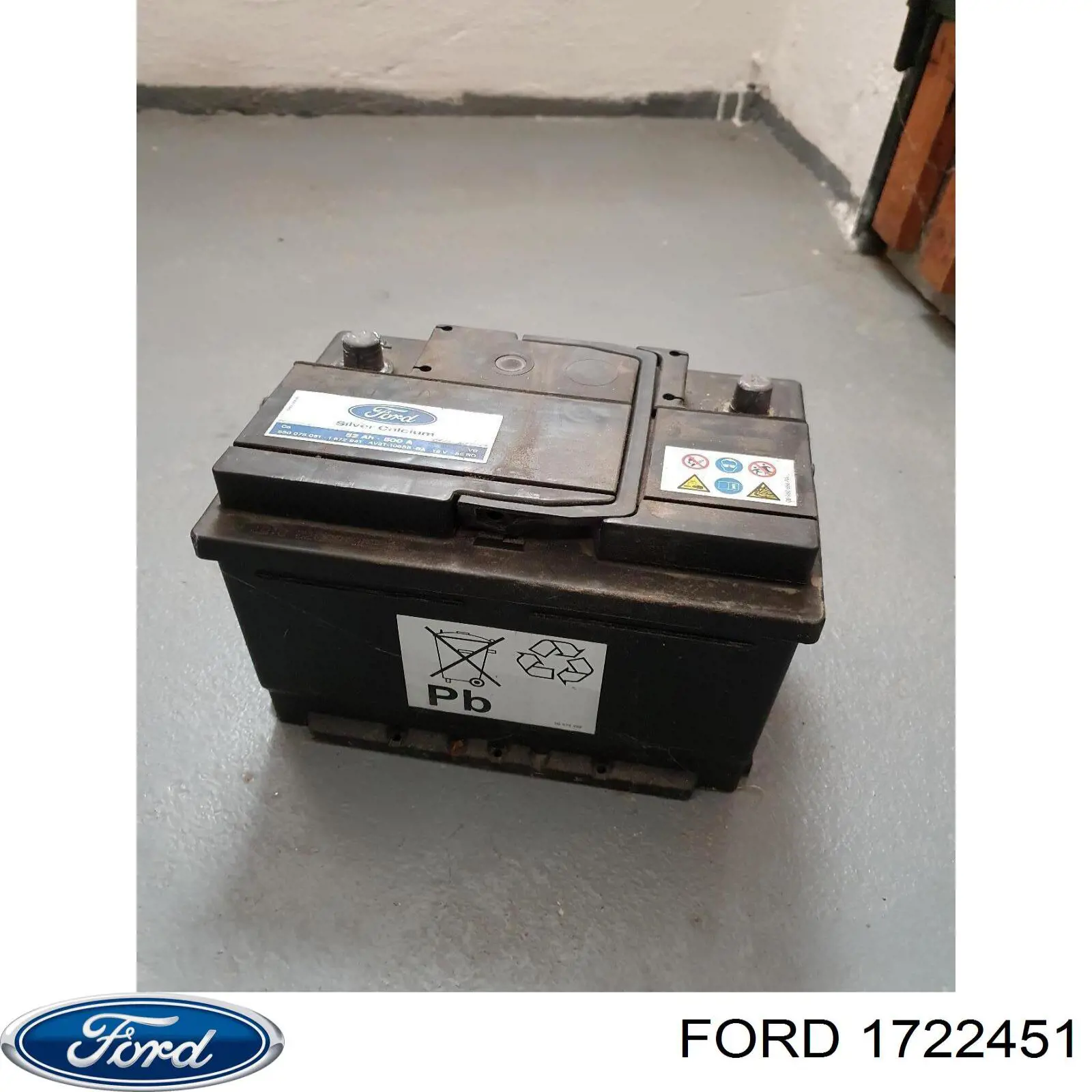 Купить 1722451 Ford Батарея аккумуляторная