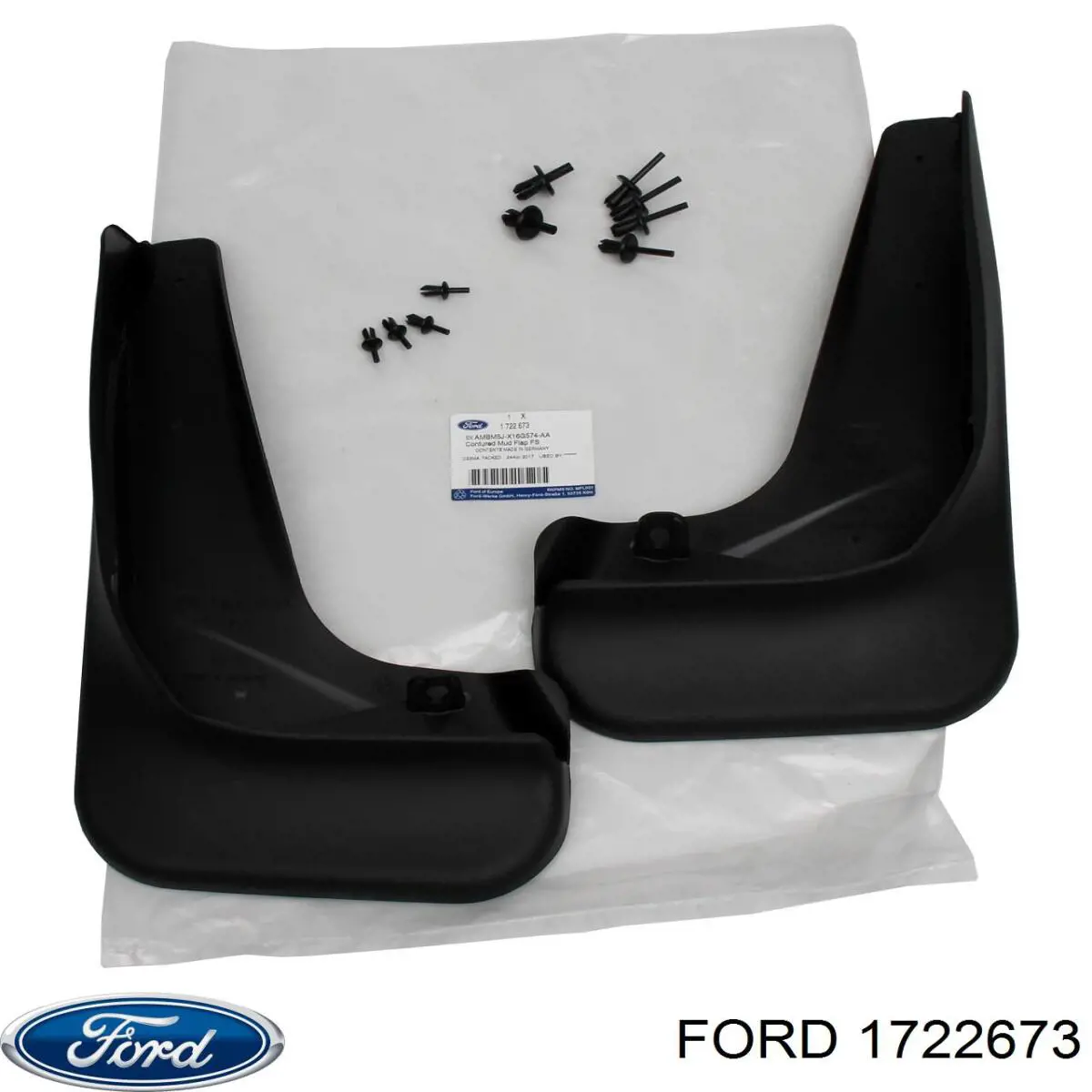 Брызговики передние, комплект Ford Focus III хэтчбек (CB8) (2010 - 2020) цена, от 56.85 USD