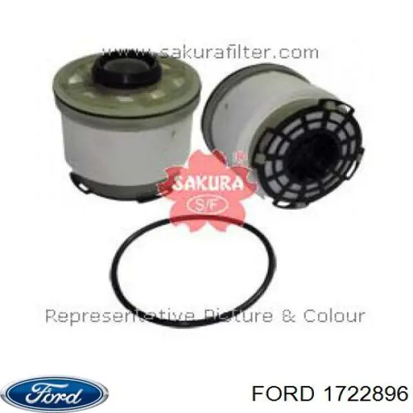 Купить 1722896 Ford Фильтр-отстойник топлива грубой очистки