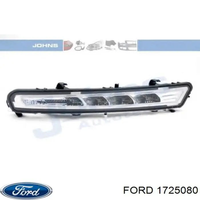 1725080 Ford фара дневного света левая