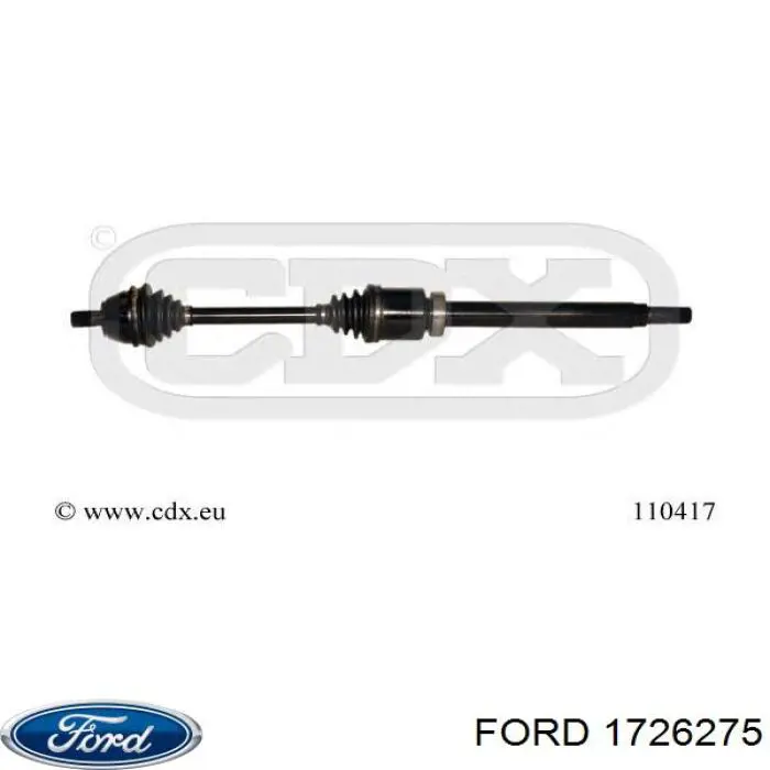 Привод передний правый Ford 1726275 цена, от 51.30 USD