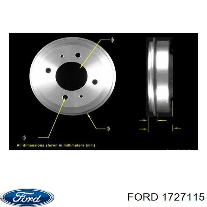 Купить 1727115 Ford Вал приводной правый