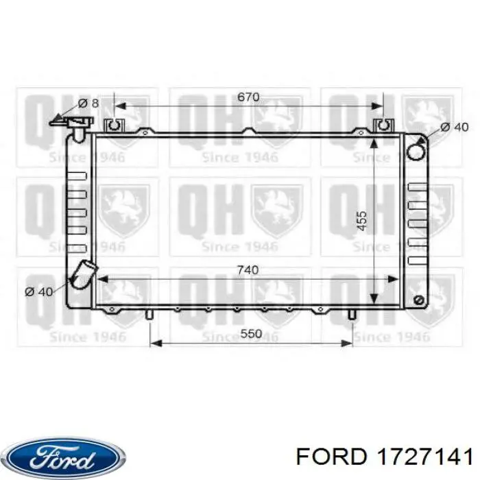 Купить 1727141 Ford Пыльник гранаты внутренний, передней полуоси