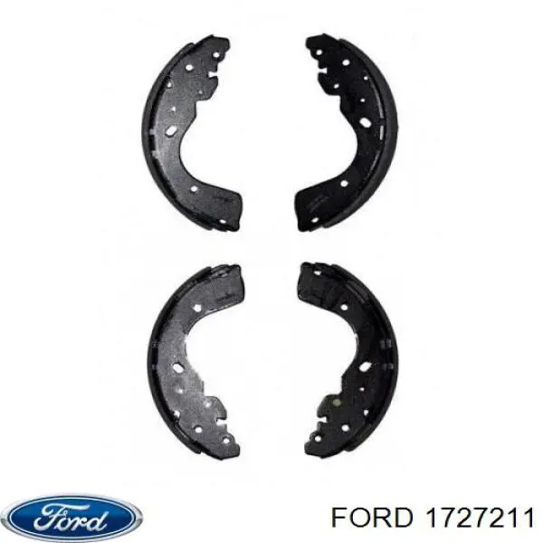 Тормоза рабочие задние ножные и тормозные барабаны Ford 1727211 цена, от 49.32 USD
