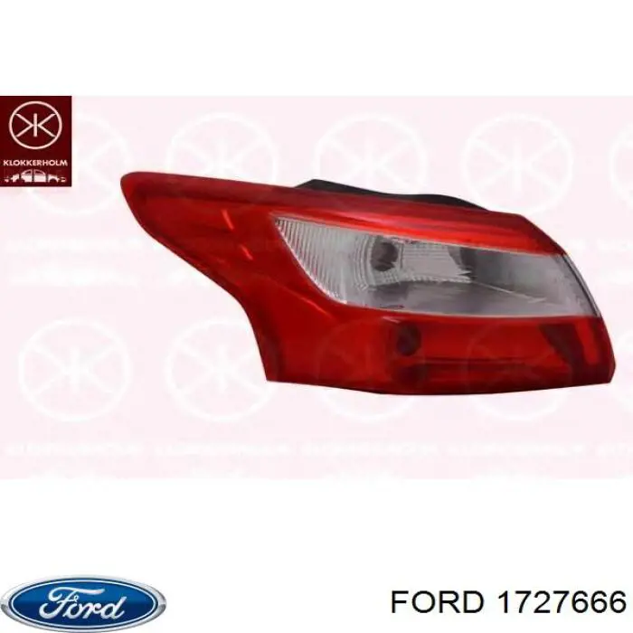 1727666 Ford фонарь задний левый внешний