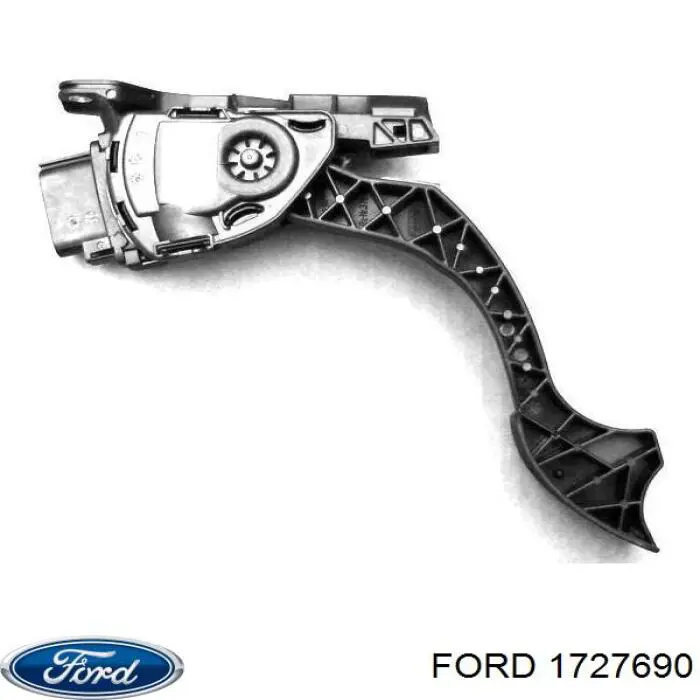 2103911 Ford педаль газа (акселератора)