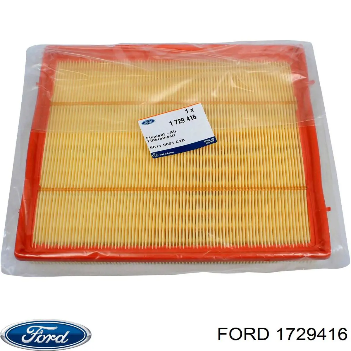 Воздушный фильтр 1729416 Ford