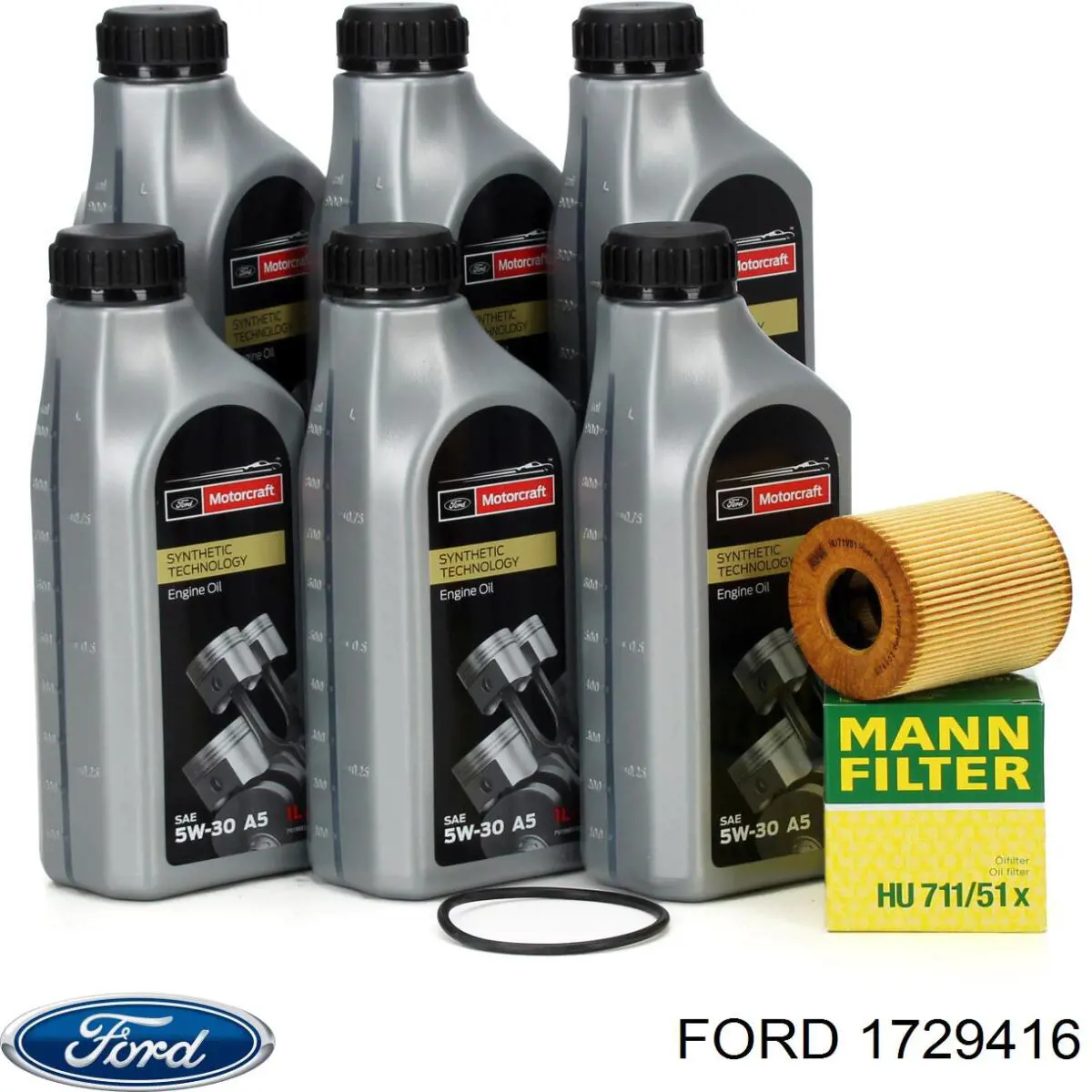 1729416 Ford Воздушный фильтр двигателя