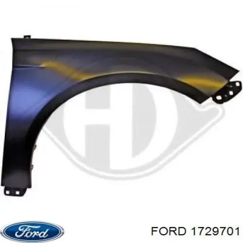 Купить 1729701 Ford Крыло переднее левое