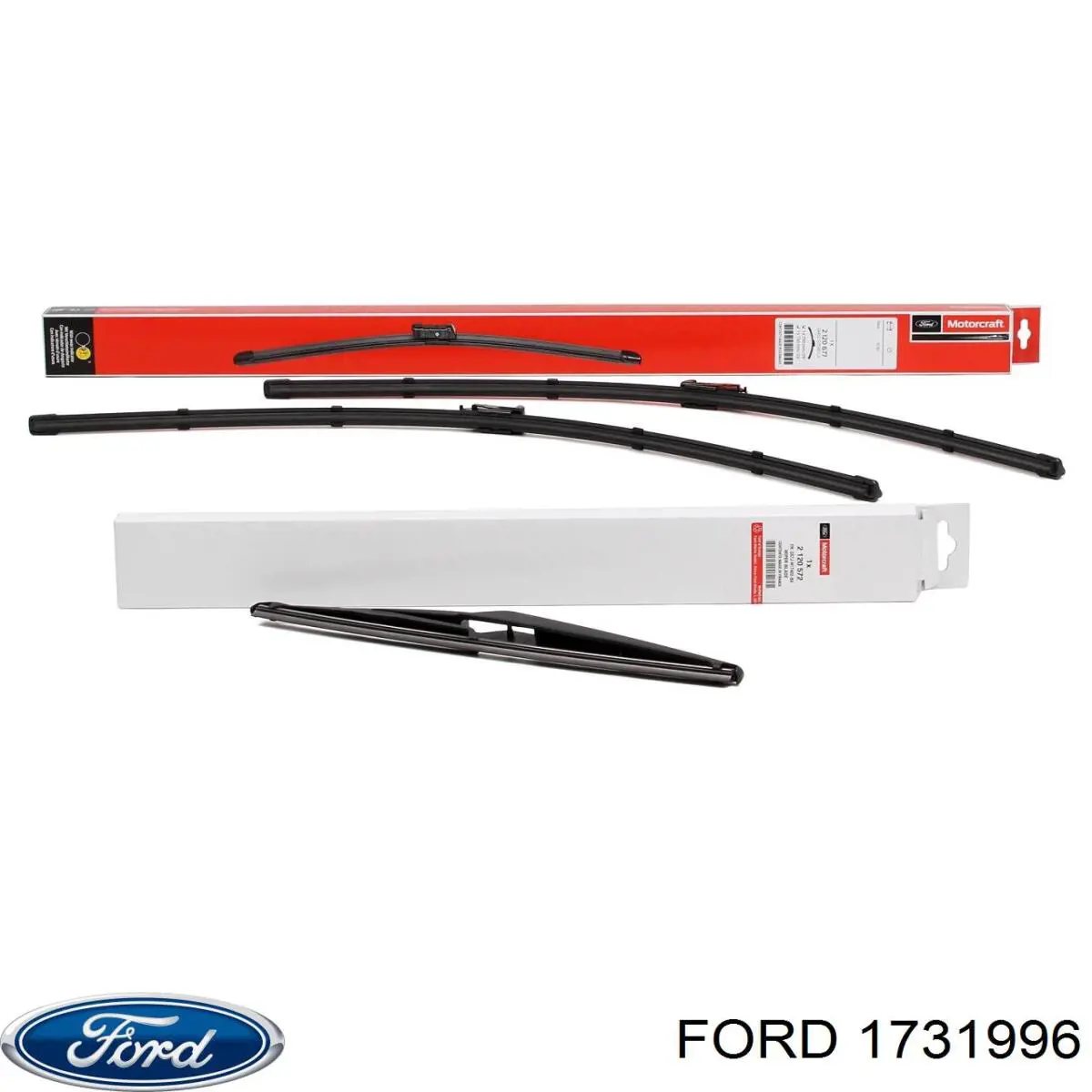 Щетка-дворник лобового стекла водительская 1731996 Ford