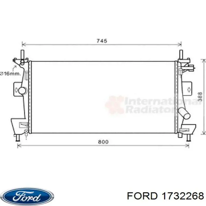 Купить 32C1J81 Polcar Интеркулер