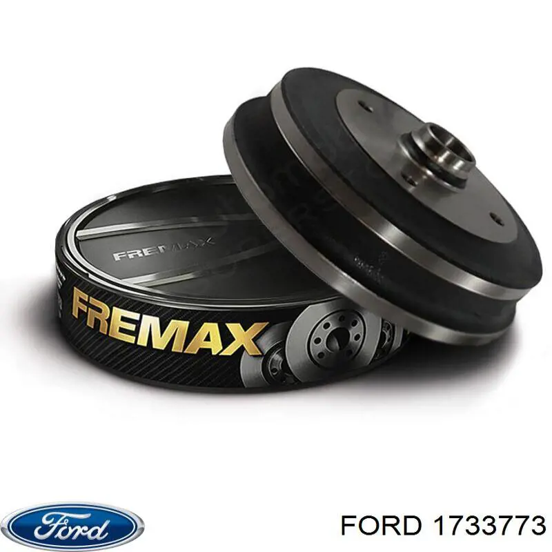 Тормозной барабан 1733773 Ford