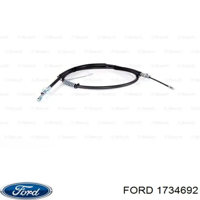 Трос ручного тормоза задний Ford 1734692 цена, от 13.85 USD