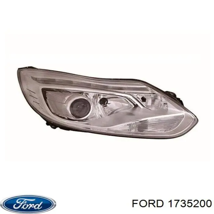 1735200 Ford luz direita