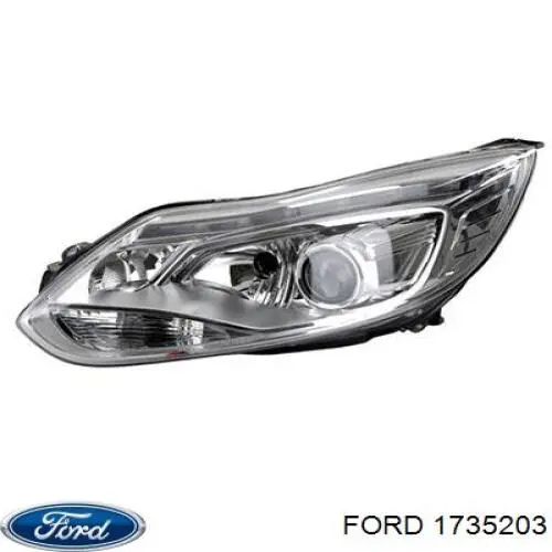 Фара левая Ford 1735203 цена, от 390.34 USD