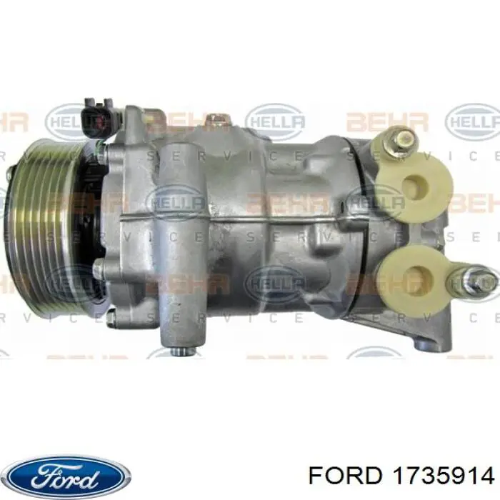 Компрессор кондиционера 1735914 Ford