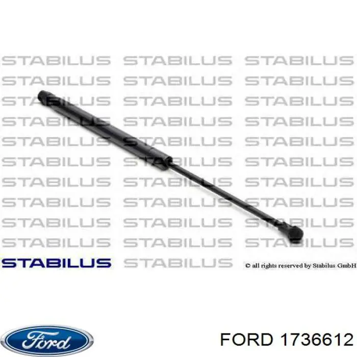 Амортизатор задней двери Ford 1736612 цена, от 10.49 USD
