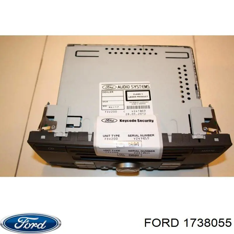 Купить 8C1T18C815AE Ford Заводская магнитола