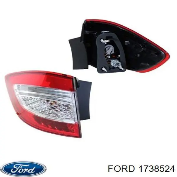 Купить 1767492 Ford Фонарь задний правый, внешний