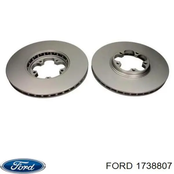 Купить 1738807 Ford Ротор тормозной